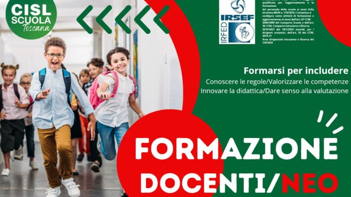 FORMAZIONE DOCENTI/NEO TOSCANA